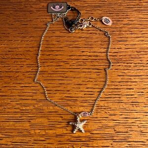 NWT Original Juicy Couture Starfish Charm Necklace